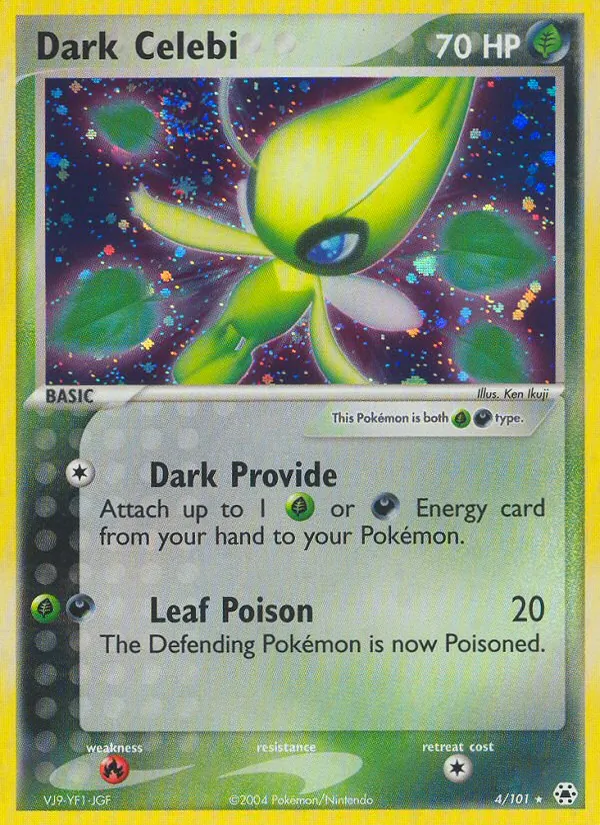 Dark Celebi full card art