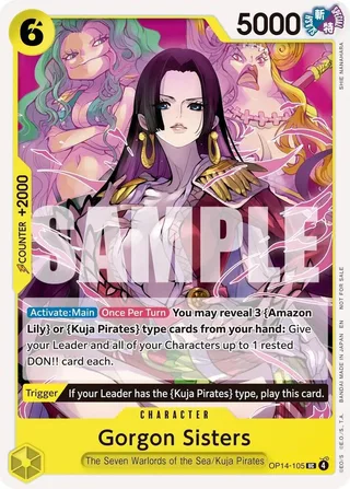 Gorgon Sisters (Tournament Pack 2026 Vol. 3) #OP14-105-tournament-pack-2026-vol-3 · One Piece Promotion Cards One Piece card
