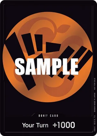 DON!! Card (Orange) #don-card-orange · One Piece Promotion Cards One Piece card