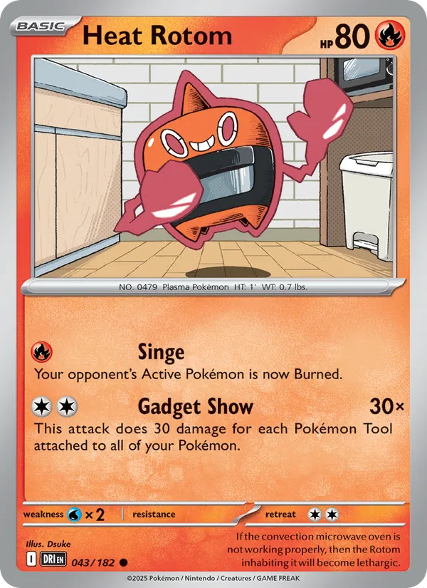 Heat Rotom full card art