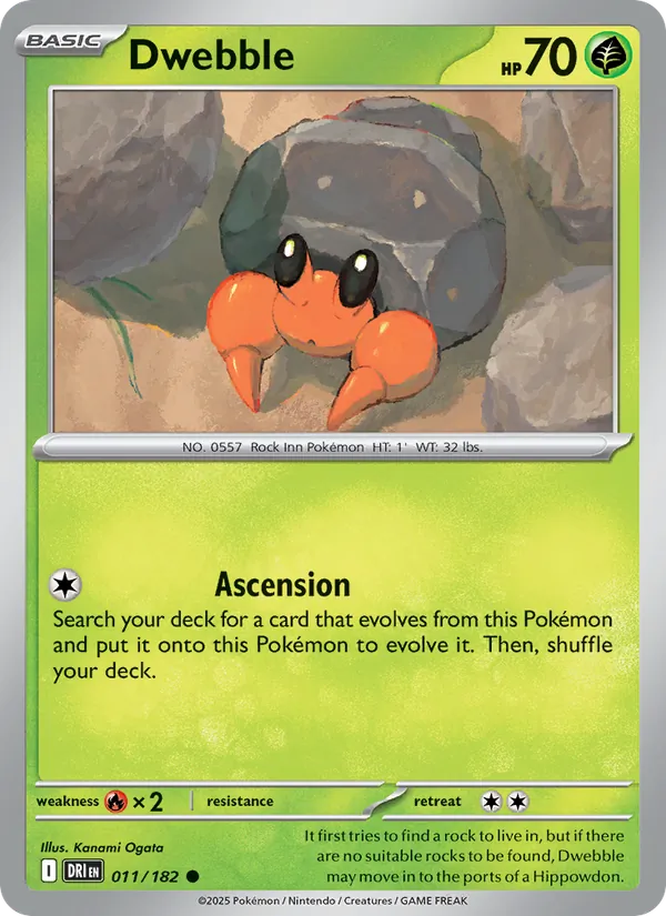 Dwebble full card art