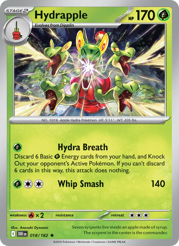 Hydrapple full card art