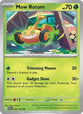 Mow Rotom #009 · Destined Rivals Pokémon card