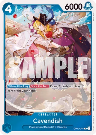 Cavendish #OP10-045 · Royal Blood One Piece card