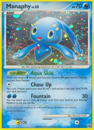 Manaphy #8 · Majestic Dawn Pokémon card
