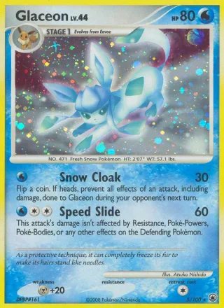 Glaceon #5 · Majestic Dawn Pokémon card