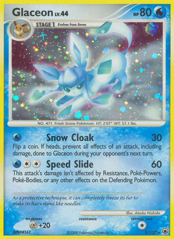 Glaceon full card art