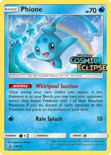 Phione · SM Black Star Promos Pokémon card