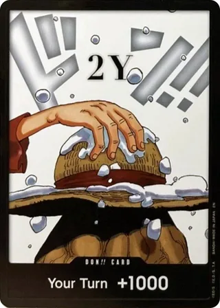DON!! Card (2Y) (Double Pack Set Vol. 8) #don-card-2y-double-pack-set-vol-8 · Legacy of the Master One Piece card