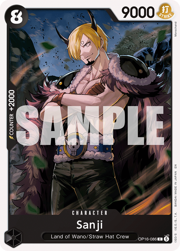 Sanji full card art