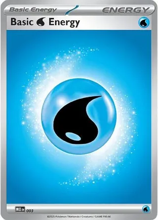Water Energy #003 · Mega Evolution Energy Pokémon card