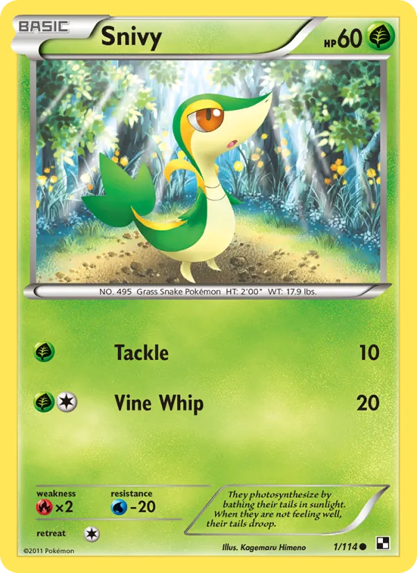 Snivy full card art