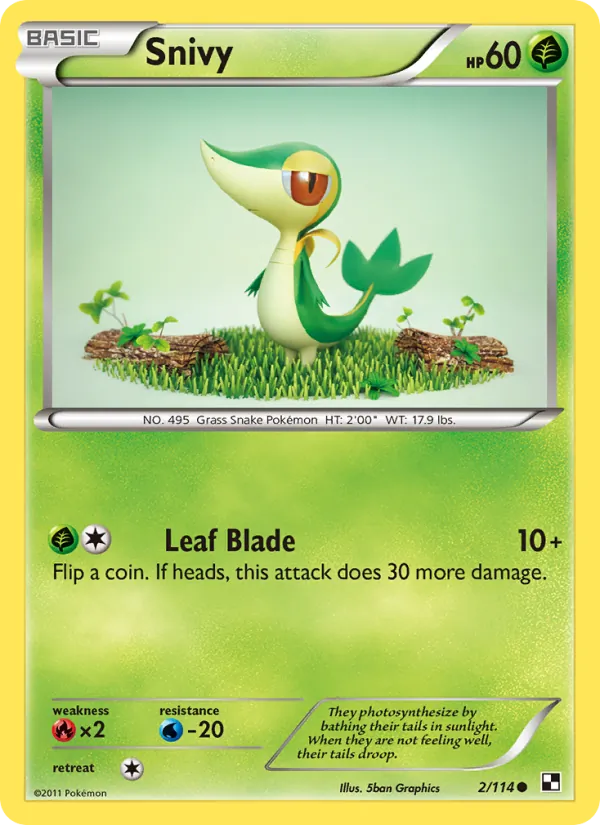 Snivy full card art
