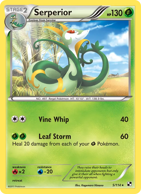 Serperior full card art