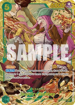 Jewelry Bonney #OP12-118 · Legacy of the Master One Piece card