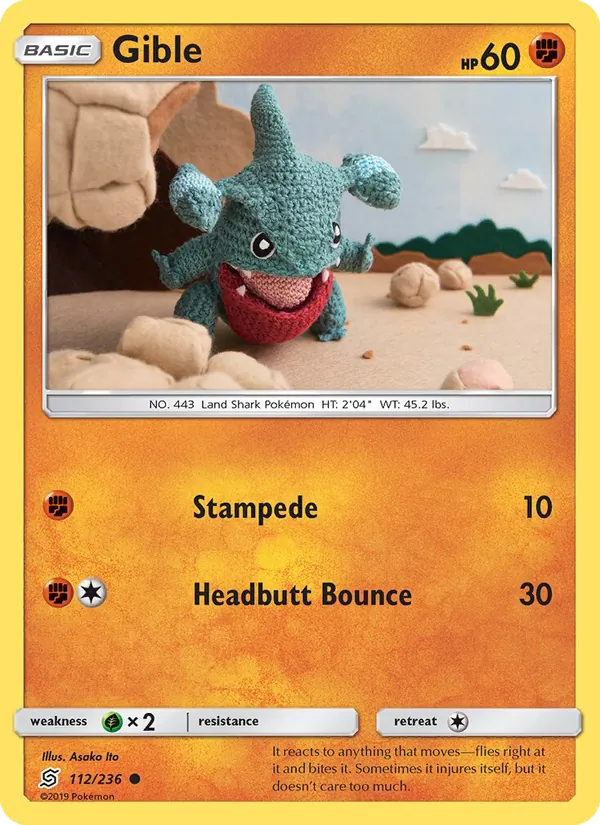 Gible full card art