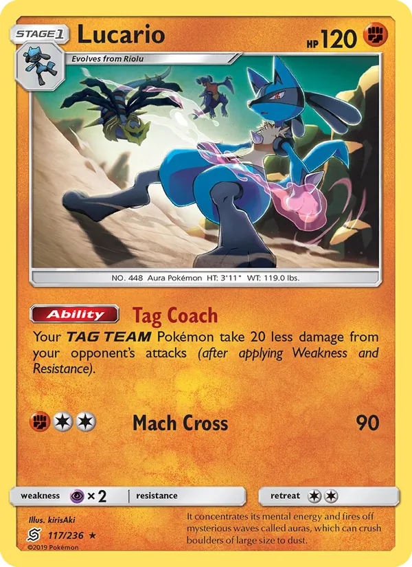 Lucario full card art