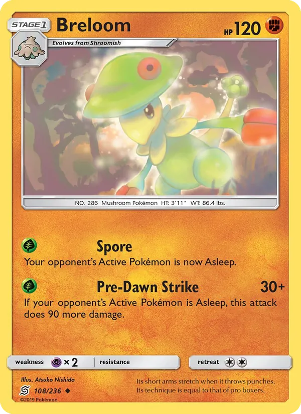 Breloom full card art