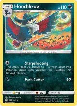 Honchkrow · Unified Minds Pokémon card