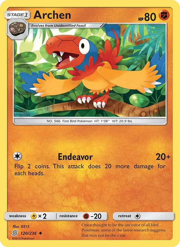 Archen full card art