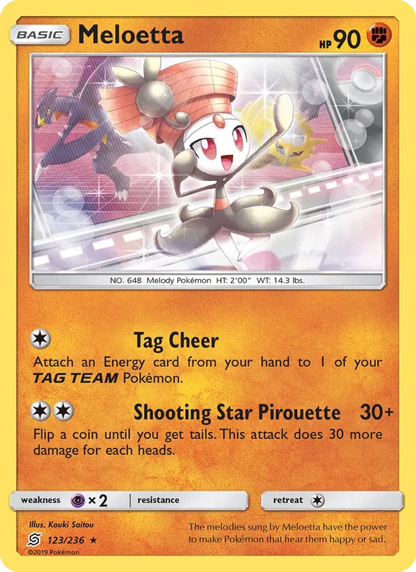 Meloetta full card art