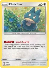 Munchlax · Unified Minds Pokémon card