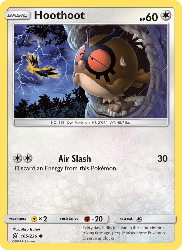 Hoothoot full card art