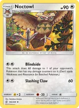 Noctowl · Unified Minds Pokémon card