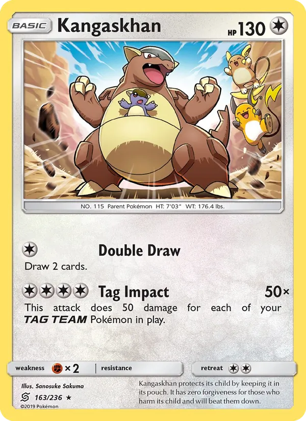 Kangaskhan full card art