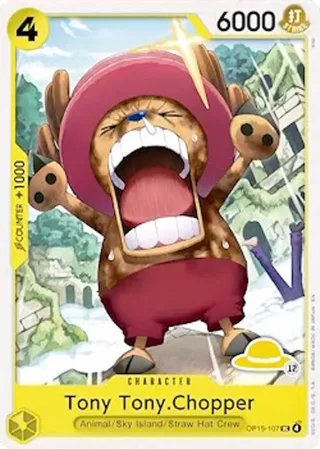 Tony Tony.Chopper (Luffy Deck) #OP15-107-luffy-deck · Set Sail Deck Set One Piece card