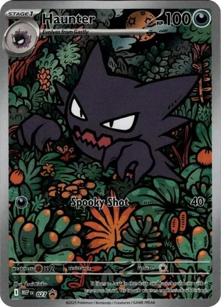 Haunter #027 · MEP Black Star Promos Pokémon card