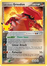 Team Magma's Groudon · Celebrations Classic Collection Pokémon card