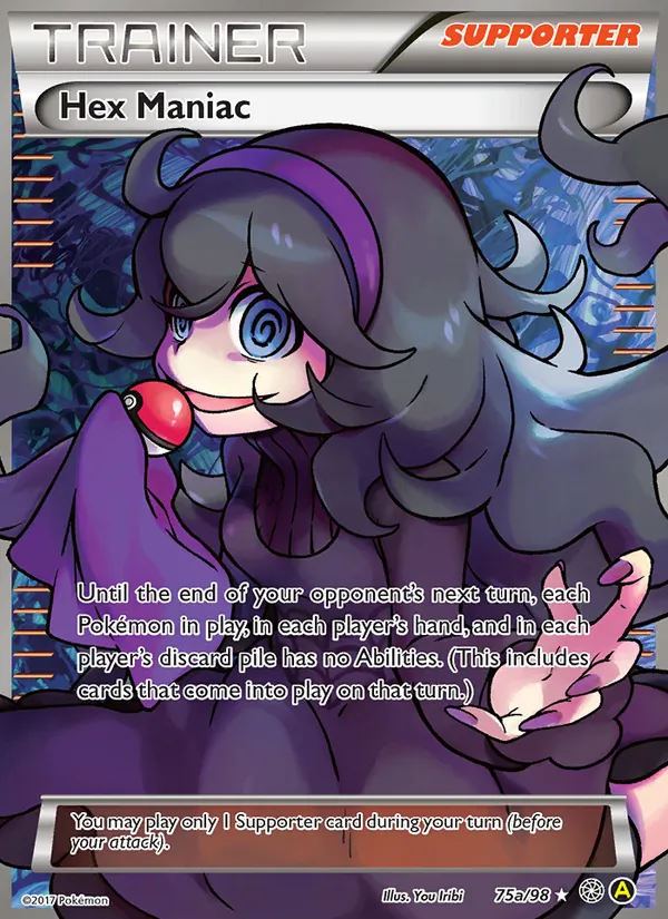 Hex Maniac full card art