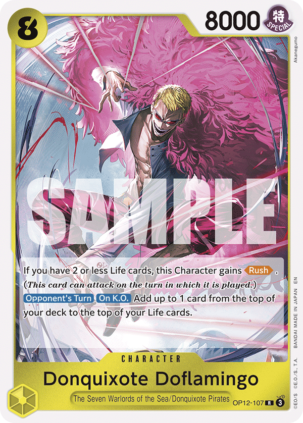 Donquixote Doflamingo full card art