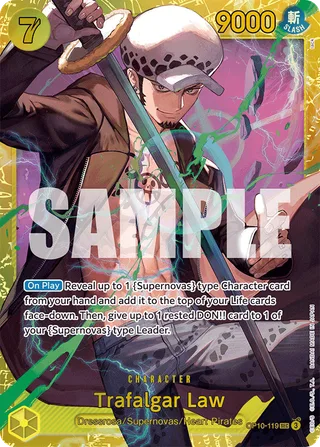 Trafalgar Law #OP10-119 · Royal Blood One Piece card
