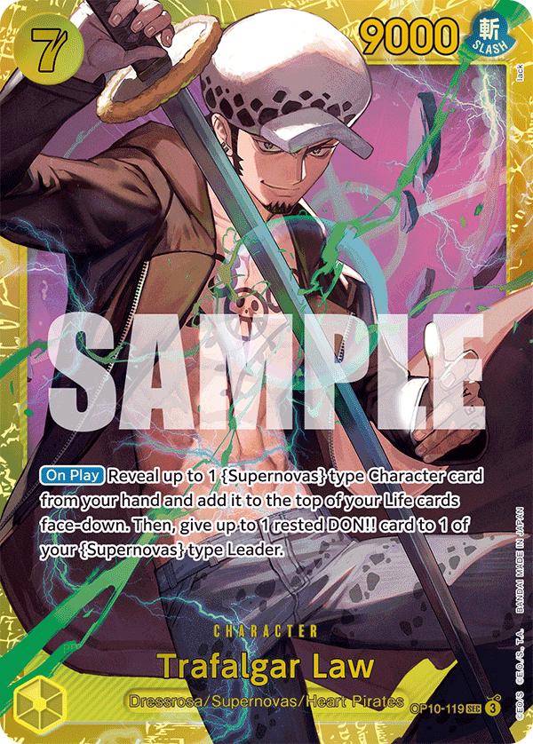 Trafalgar Law full card art