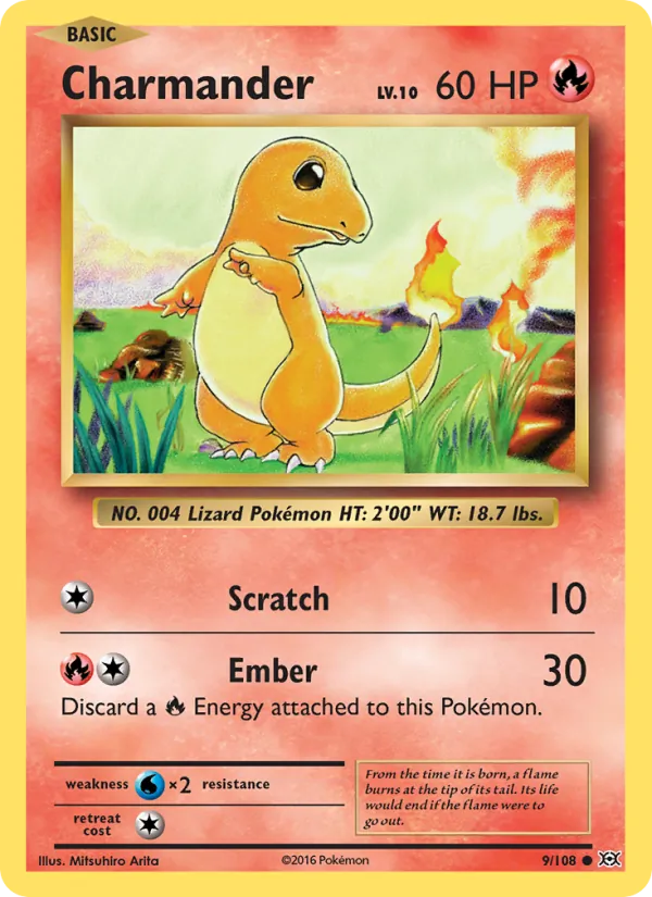Charmander full card art