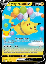Flying Pikachu V · Celebrations Pokémon card