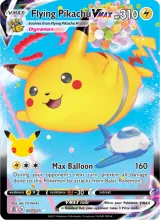 Flying Pikachu VMAX · Celebrations Pokémon card
