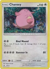 Chansey · McDonald's Collection 2018 Pokémon card
