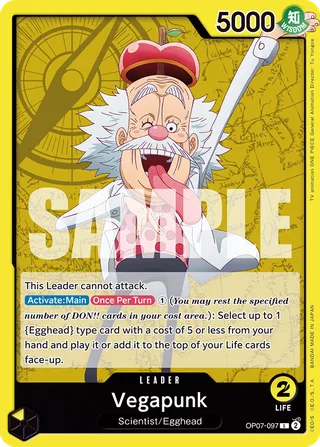 Vegapunk #OP07-097 · 500 Years in the Future One Piece card