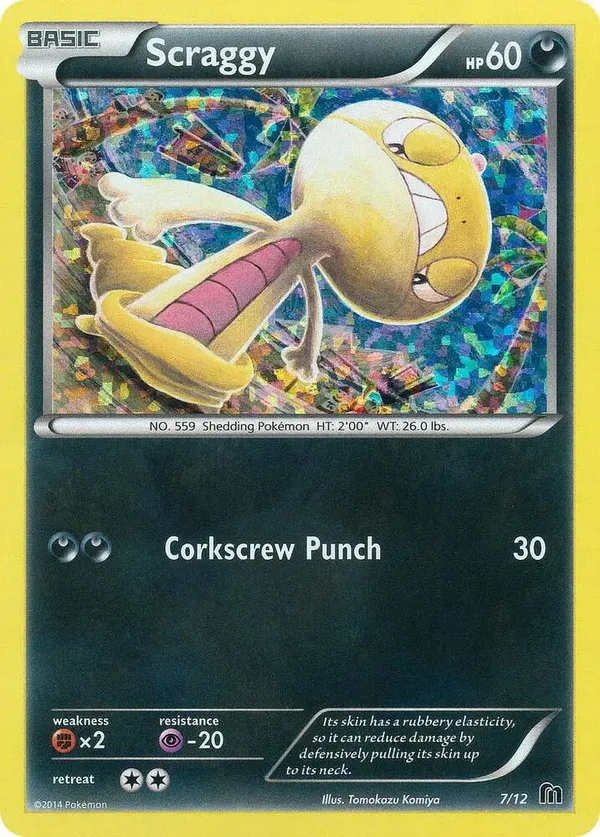 Scraggy full card art