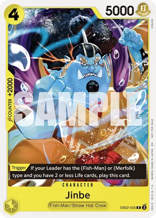 Jinbe (Tournament Pack 2025 Vol. 3) #EB02-055-tournament-pack-2025-vol-3 · One Piece Promotion Cards One Piece card