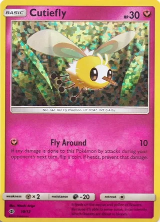 Cutiefly #10 · McDonald's Collection 2017 Pokémon card