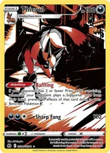 Thievul · Crown Zenith Galarian Gallery Pokémon card