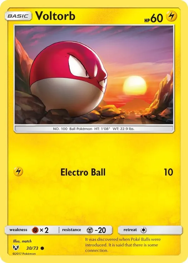 Voltorb full card art
