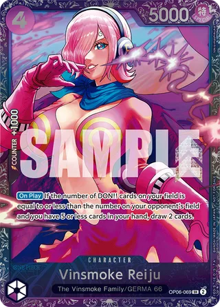 Vinsmoke Reiju (Alternate Art) #OP06-069-alternate-art · Premium Booster -The Best- One Piece card