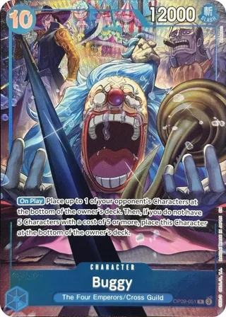 Buggy (English Version 2nd Anniversary Set) #OP09-051-english-version-2nd-anniversary-set · One Piece Promotion Cards One Piece card