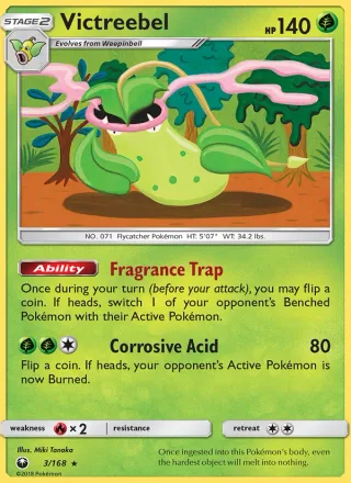 Victreebel #3 · Celestial Storm Pokémon card