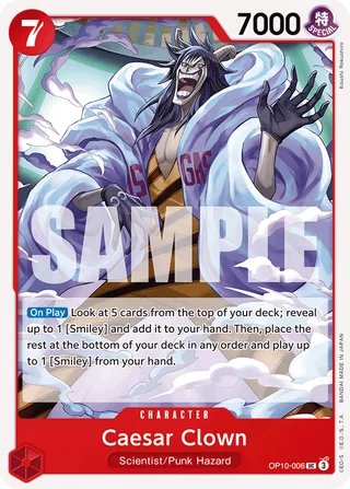 Caesar Clown #OP10-006 · Royal Blood One Piece card